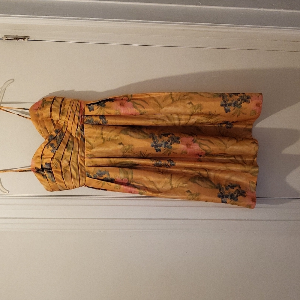 Beautiful satin summer dress